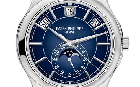 patek philippe ladies calatrava moonphase|Complications Moon Phase White Gold Watch 5205G.